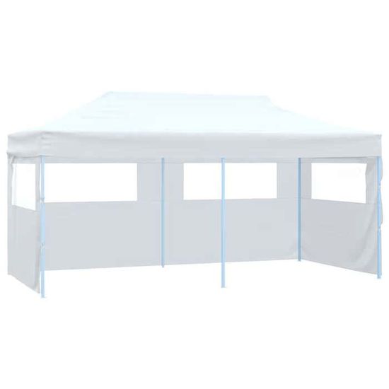 Tente De Réception Pliable - Tonnelle De Jardin - Barnum Avec Parois Creme 3x3 M Meuble Pro Ju5656 674ec5322dd1d3e84ac22cde