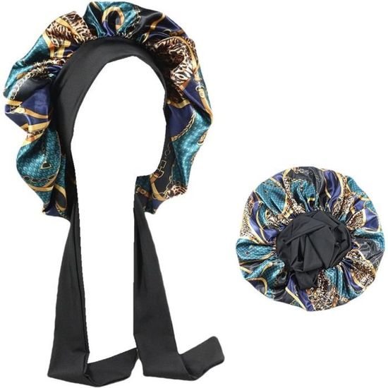 CUTeFiorino Bonnet En Satin Réglable - Chapeau De Pêcheur Homme/Femme - Double Couche, Taille Unique