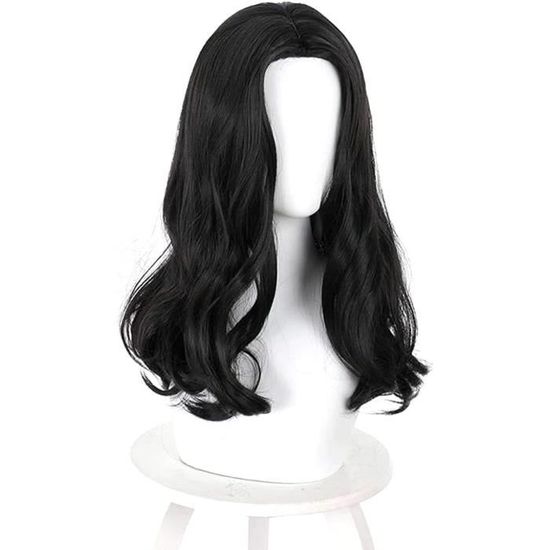 Perruque Cosplay Enoshima Junko OSIAS - Pour Halloween Et Fêtes, Avec Filet Et Accessoires Cheveux