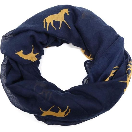 Écharpe En Viscose AnJuHoPa - Imprimé Animalier Adorable - Léger Et Respirant - Pour Femmes Et Filles