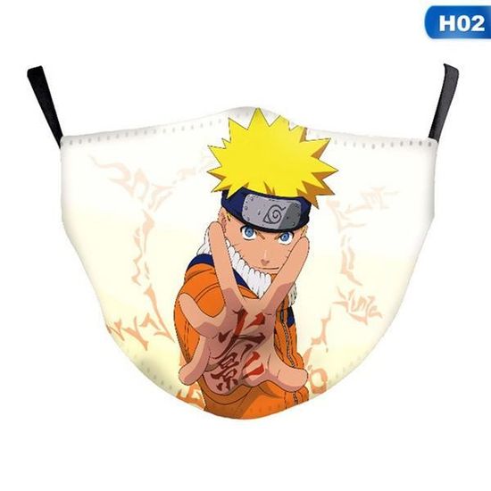 Naruto Masque Lavable En Coton Reutilisable Pour Proteger Le Visage De La Bouche Masque Anti Poussiere Unisexe Adulte Achat Vente Jouet A Tirer Cdiscount