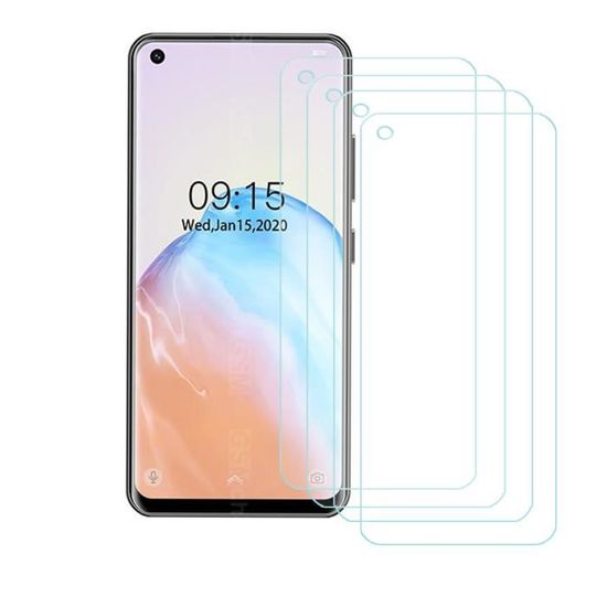 Protection Écran Verre Trempé AtFoliX Pour Oukitel WP6 - Film Hybride 9H Anti-Choc Anti-Rayures