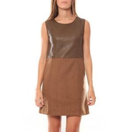 robe marron chocolat