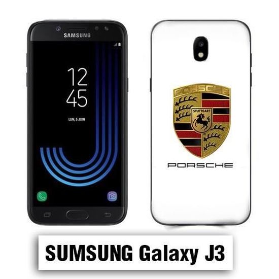 Coque Samsung J3 17 Logo Porsche Cdiscount Telephonie