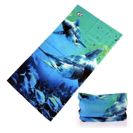 Bandana Multifonction Camouflage LUNZHAN - Foulard Tubulaire Élastique Pour Sports Outdoor, Desert Night