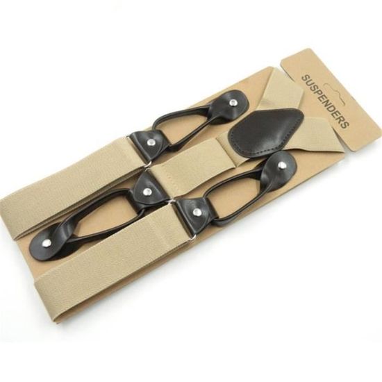 XFSRG Bretelles Homme Larges Réglables Bretelles Vintage Pour