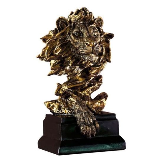 Applique murale lion doré Kare Design | Leroy Merlin
