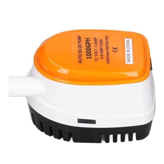 FreeTec Pompe à Eau de cale pour Bateau Automatique Submersible avec