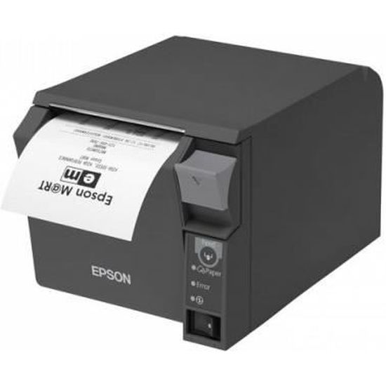 Imprimante EP TM-T70II-032 SERIALE USB DARK - Epson TM-T70II (032) - POS - Thermique - 80 mm, 56 / 42