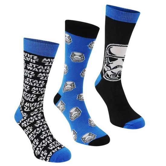 Star Wars Lot De 3 Paires Chaussettes Mi Mollet Hommes Star wars
