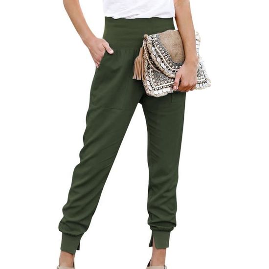 Pantalon De Jogging Femme - Coupe Ample, Taille élastique, Bas Resserré - Confort Et Poches Pratiques - Idéal Sport Et Détente