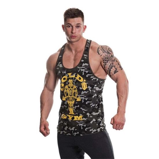 Golds Gym String D bardeur Hommes Noir Cdiscount Pr t Porter