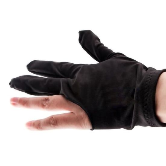 12 pièces gant de billard trois doigts accessoire gant de