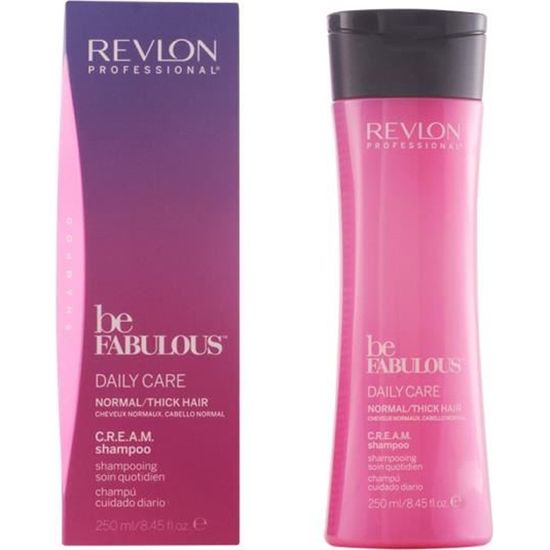 Revlon BE FABULOUS daily care normal cream shampoo 250 ml Cdiscount