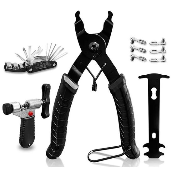 Séparateur De Chaîne Moto EMagTech - Outil Démontage Maillons, Compatible 420, 428, 530, 08A, 10B
