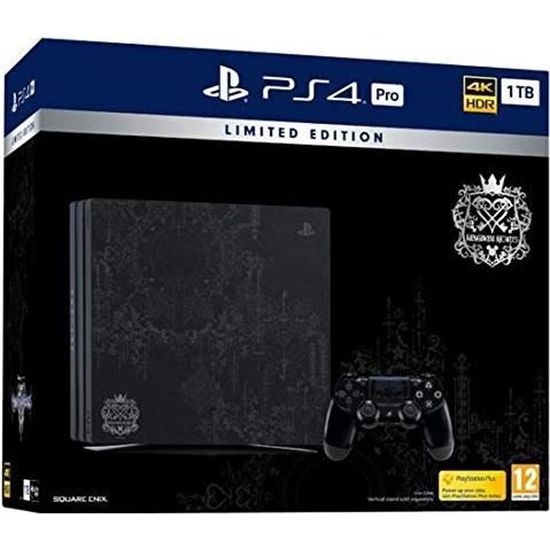 Console de salon - Sony - Playstation 4 Pro - 1 To - Édition spéciale Kingdom Hearts 3