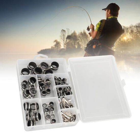 Anneau De Guidage Pour Canne à Pêche - Pliable, Acier Inoxydable - Diamètre 17.8mm Ou 23.6mm