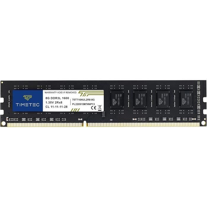 Team Group 8GB DDR3L SO-DIMM module de mémoire 8 Go 1 x 8 Go 1600 MHz