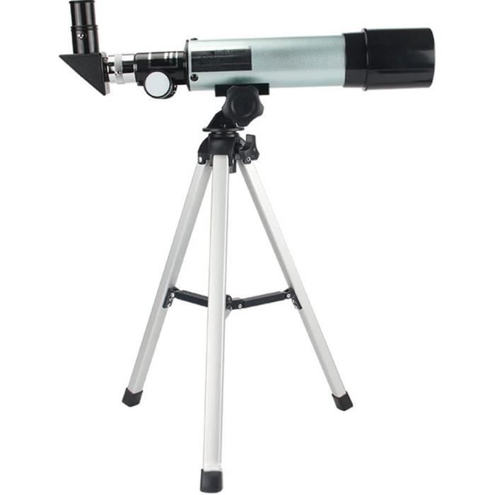 Télescope Débutant 50 Mm Ouverture - 360 Mm Focale - Avec Trépied De Table Et Sac - Idéal Observation Lune, Paysages - 4