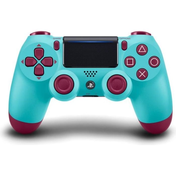 PS4 DualShock 4.0 V2 Berry Blue PlayStation Officiel Cdiscount Informatique