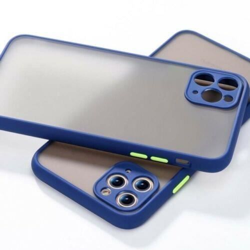 Coque Pour iPhone XR Hybride Luxe Antichoc Bleu