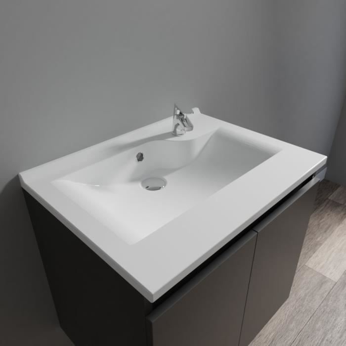 Plan simple vasque design RESILOGE - 60 cm
