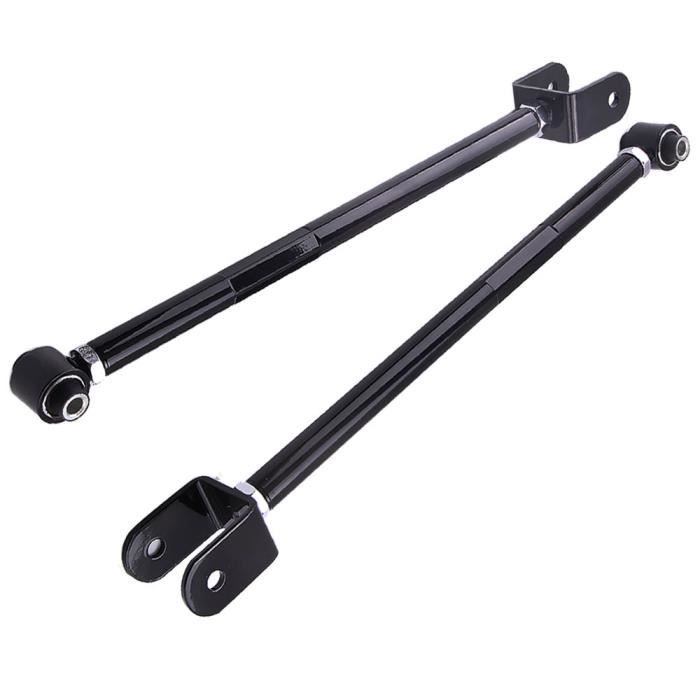 Rear Lower Control Arms/ Bar/ Rod Camber Kit for 95-05 BMW 3 E46/E36/Z4/M3 Black