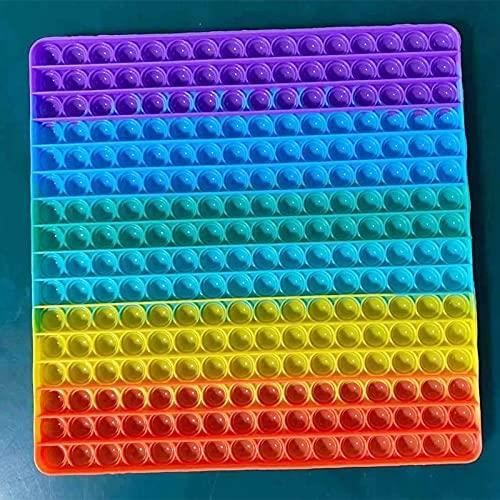 Jouets géants de grande taille Jouets sensoriels à bulles Jouet anti-stress Pour enfants autistes Cadeau pour adultes Multicolo 1595