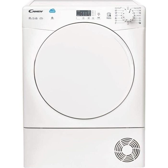 Sèche-linge à condensation CANDY CSE C10LF-S Smart - 10 kg - Classe B - Connecté - Blanc
