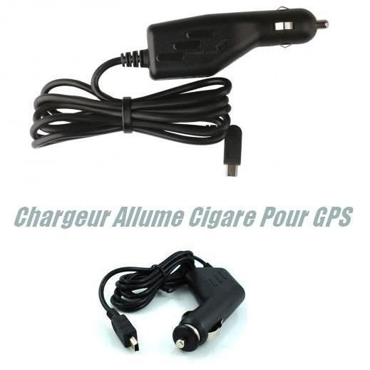 Chargeur voiture pour GPS Mappy Ulti 500
