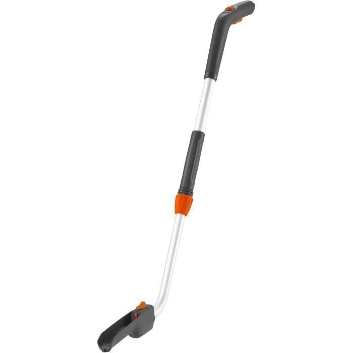 GARDENA Manche télescopique + roues cisailles à gazon ClassicCut et ComfortCut