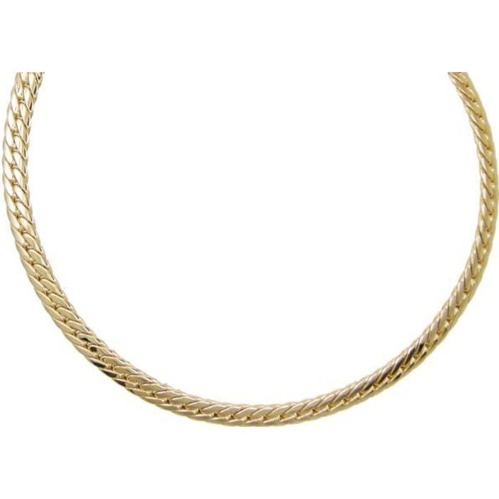 Les Bijoux d'Emma - Collier en Maille Anglaise - OR 9CT