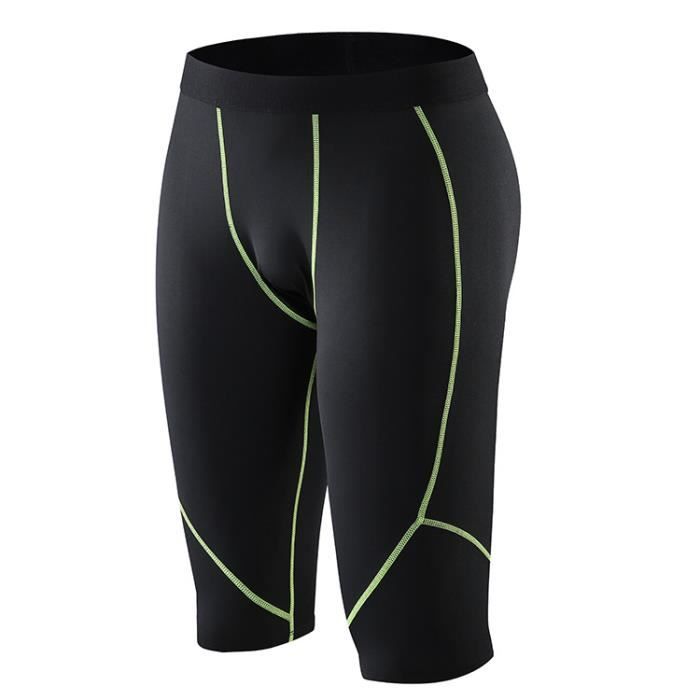 Cuissard Cyclisme Homme Short de Vélo Sweat Absorbent Volatility Respirant Sous-Vêtement VTT MTB Cycliste Caleçon