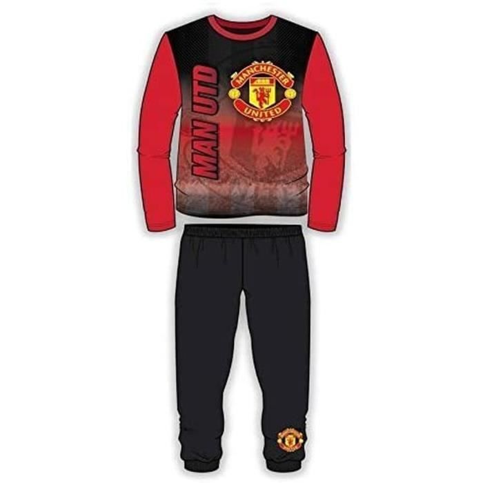 BNWT Official 2017 Football Lfc Mufc CFC Pyjama Manches Longues Âges 4 Pour 10 Ans
