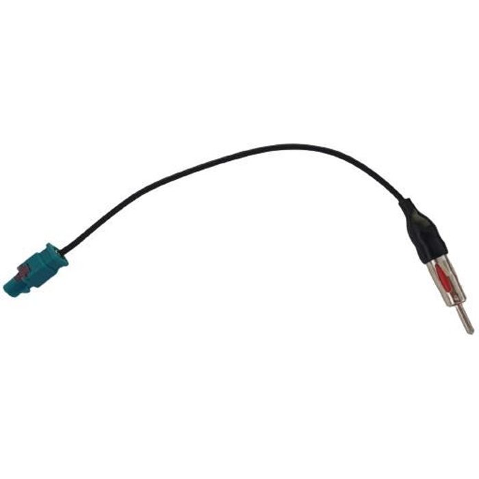 Adaptateur FAKRA ISO DIN pour antenne autoradio