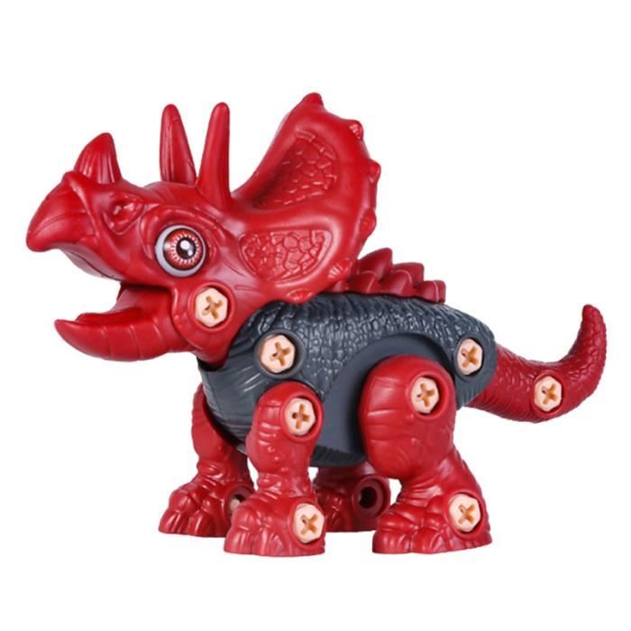 1 ensemble démonter le jouet de dinosaure Figure Construction d'apprentissage de construction d'assemblage