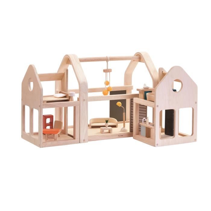 PLAN TOYS Maison 3 blocs modulables