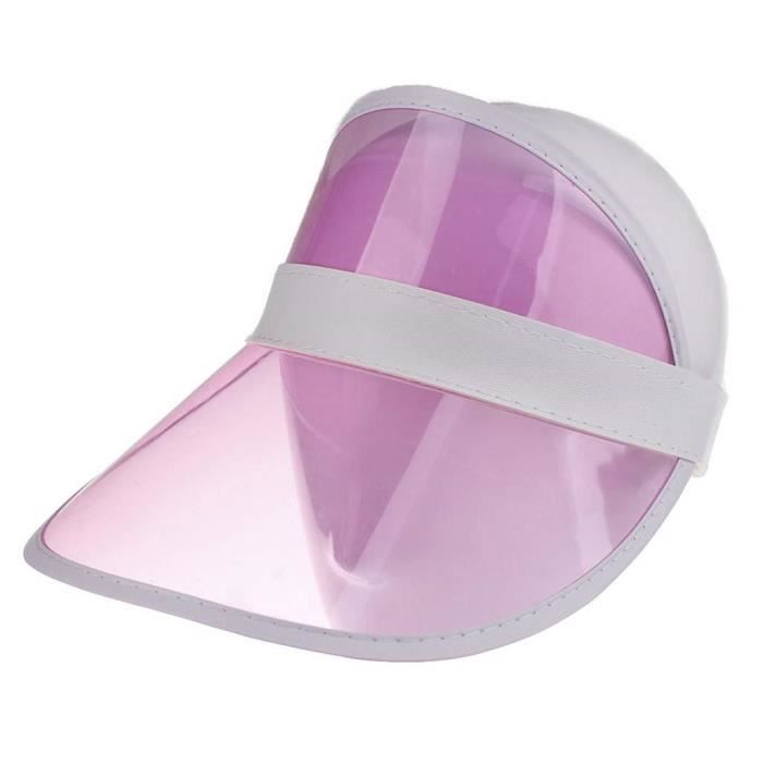 SHLK Casquette de Golf Casquette Anti UV Femmes Visière Soleil Long Bord Plus épais Sweatband Réglable Hat pour Tennis Running