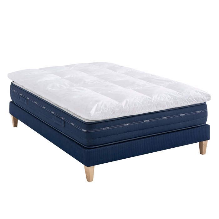 Surmatelas prestige hôtellerie duvet de canard Someo S85 200x200