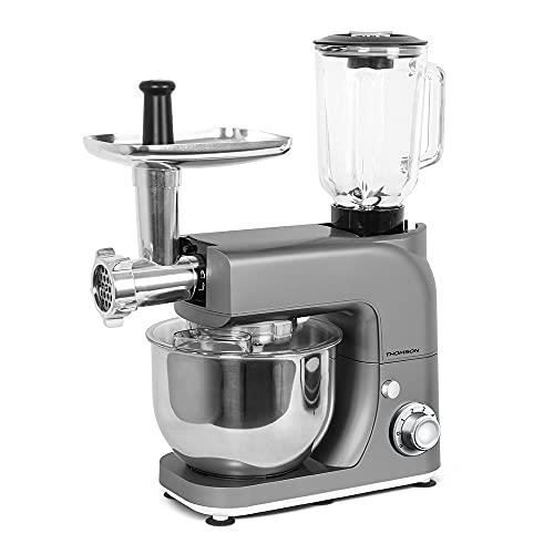 Thomson THFP248GMC Robot pétrisseur multifonction 800 W Argenté
