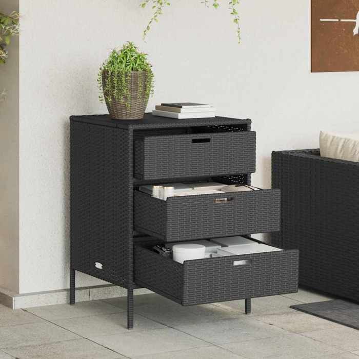 vidaXL Armoire de rangement jardin 55x59 cm - vue 2