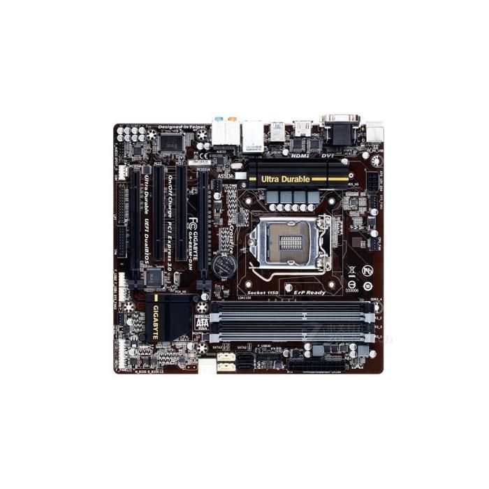 Carte mère GIGABYTE B85M-D3H Intel B85 Socket LGA1150 4xDDR3 SDRAM 32GB Micro ATX - Gigabyte