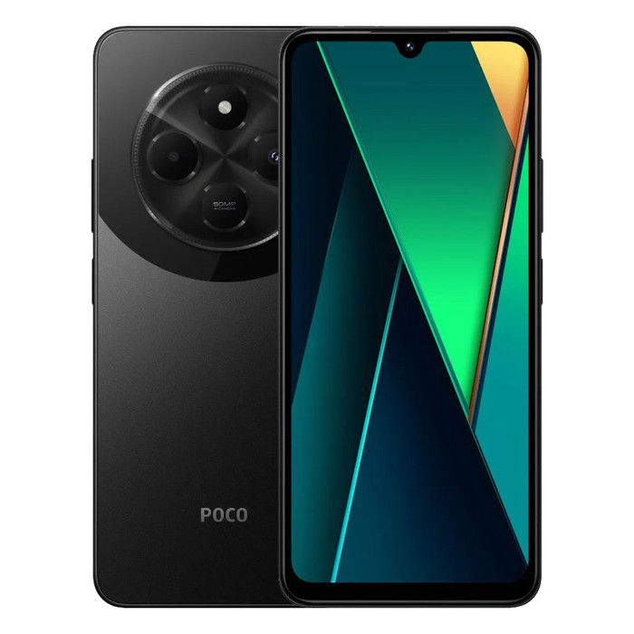XIAOMI POCO C75 6Go Téléphone Helio G81 Ultra Écran 688 Dot Drop 120Hz Batterie 5160mAh Caméra 50MP Smartphone