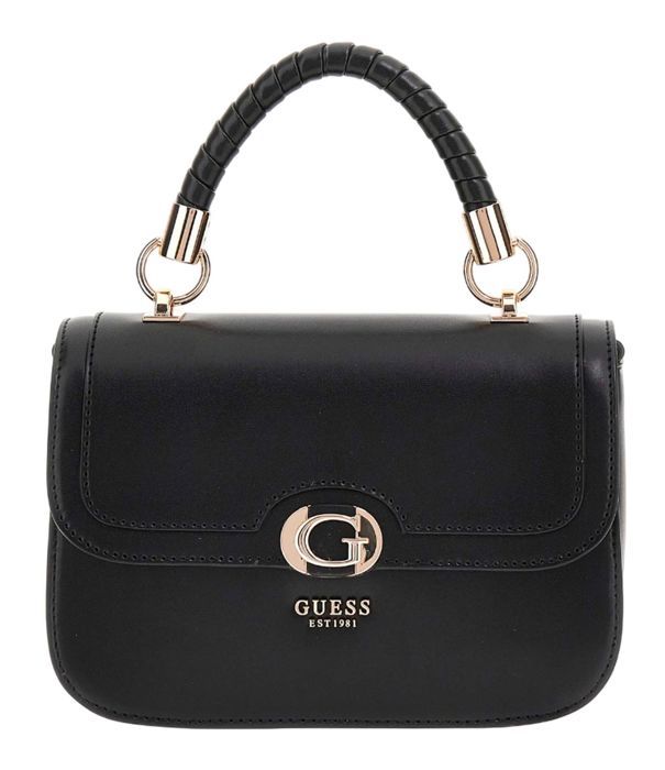 Sac à main GUESS Orlina Top Handle Flap Bag Noir 22x14x6