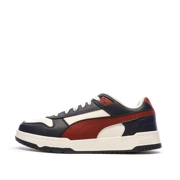 Puma Baskets Noires/Blanches/Rouges Homme Puma Rbd