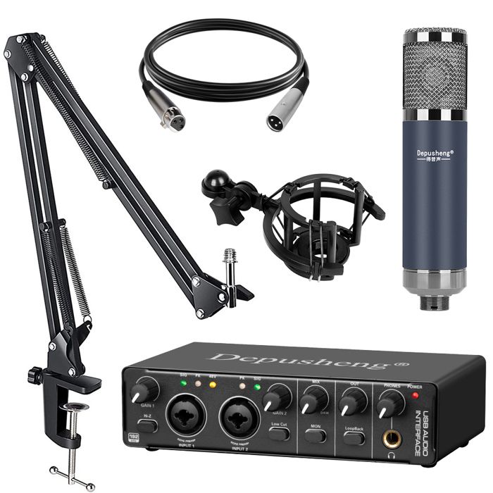 Interface Audio Depusheng MD22-V11 : L’Allié Ultime pour Guitaristes en Quête d’Enregistrements Pro et de Monitoring en Direct