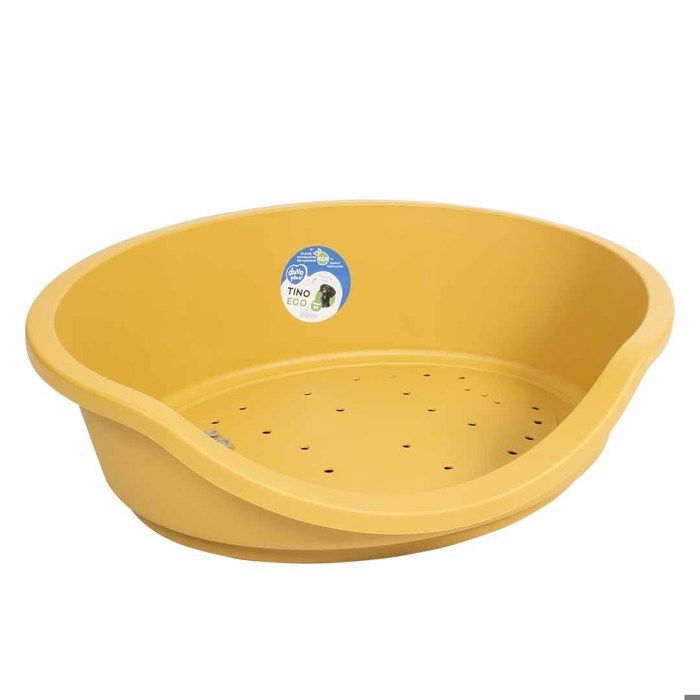 Panier pour chien Duvoplus Sleeper Tino 50 ECO - jaune - Jaune - 80x60x25 cm Panier pour chien Duvoplus Sleeper Tino 50 ECO - jaune - Jaune - 80x60x25 cm