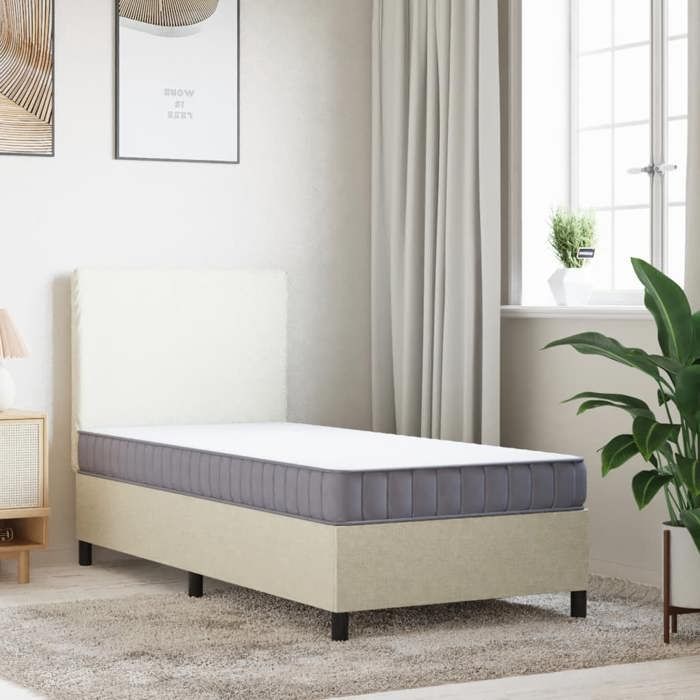 Black Friday Matelas en mousse moyennement doux - BURKE - pour lit - 70x200 cm mm370
