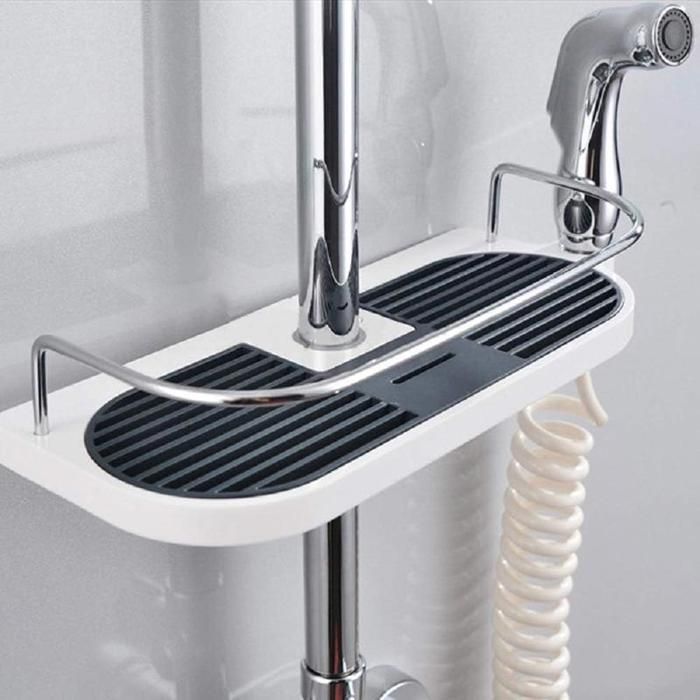Panier de douche étagère organisateur de salle de bain pour ballon de plage shampoing après-shampoing et autres accessoires de