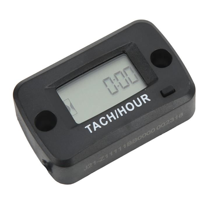 Tachymètre Numérique Runleader RL-HM026C - Compteur Heures, RPM, Rappel Maintenance | Étanche IP67